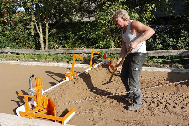 Optimas Maxi Screed at Job Site